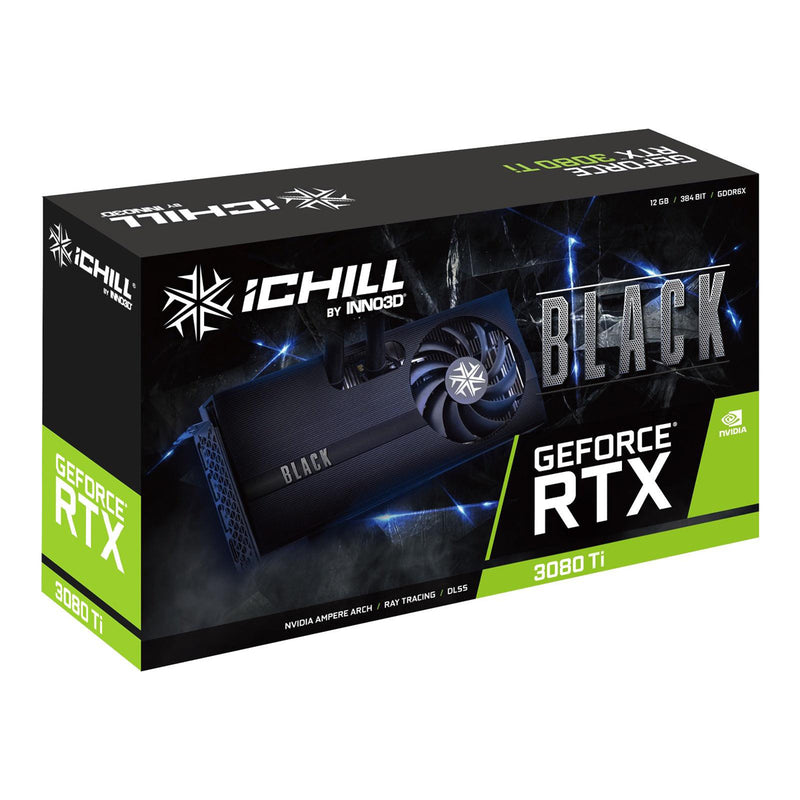 Inno3D Geforce RTX 3080 Ti iChill Black 12GB GDDR6X Graphics Card (C308TB-126XX-1810003)