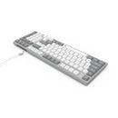 Redragon BK-7114WG Scissor Mechanism Slim Wireless 96% Keyboard (White/Grey)