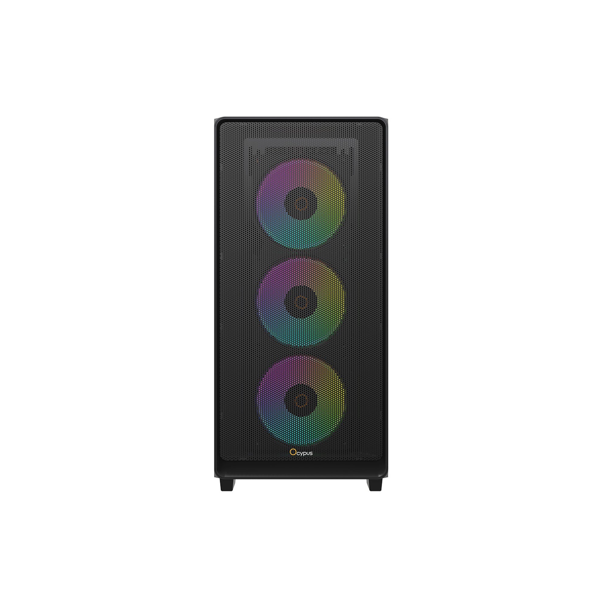 Ocypus Gamma C60 ARGB Mid-Tower Airflow Case with Grilles & ARGB Fans