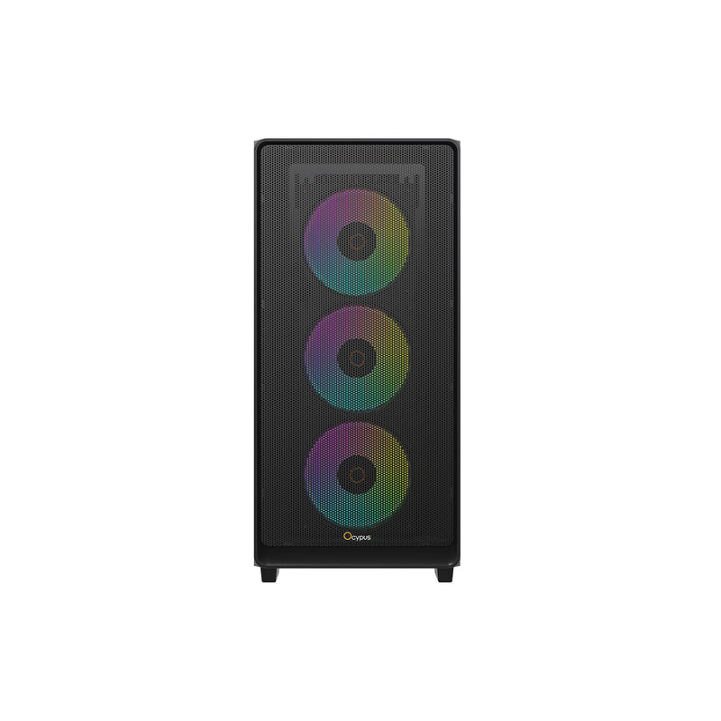 Ocypus Gamma C60 ARGB Mid-Tower Airflow Case with Grilles & ARGB Fans