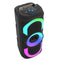 Oudiobop BK-4261 4"x2 RGB Bluetooth Speaker (Black)