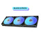 Lian Li Uni Fan AL120 V2 RGB 120mm Revolutionized Daisy-Chain ARGB Triple Fan (Black) (UF-AL120V2-3B)