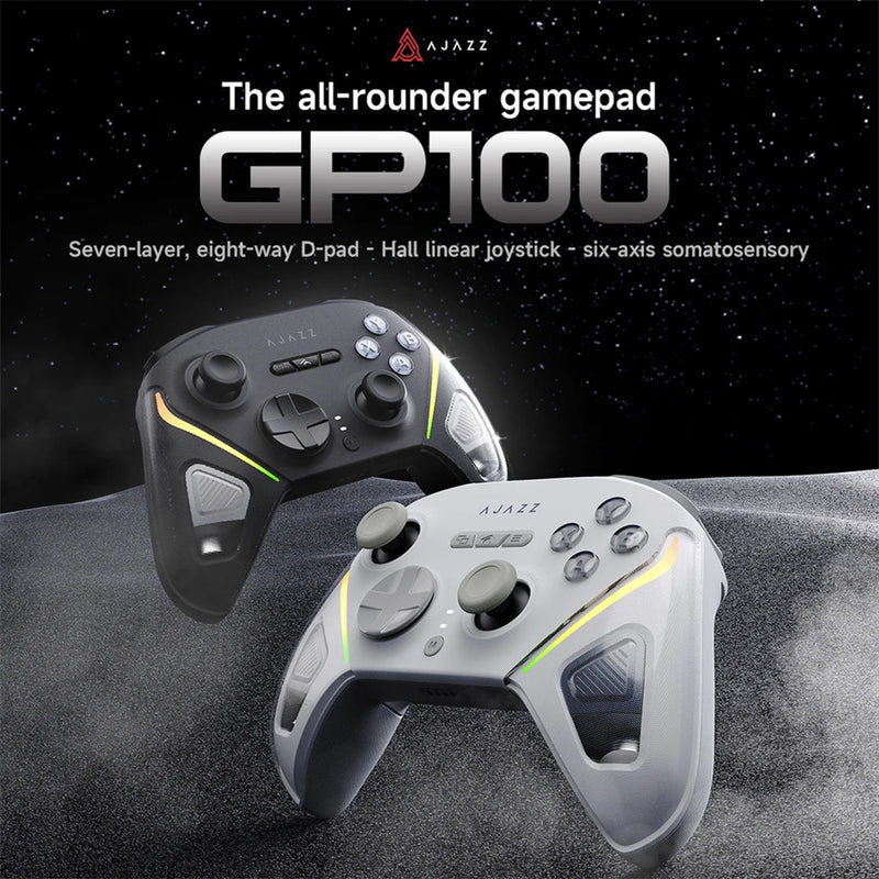 Ajazz GP100 Tri-Mode Gamepad Galaxy with Hall Effect 