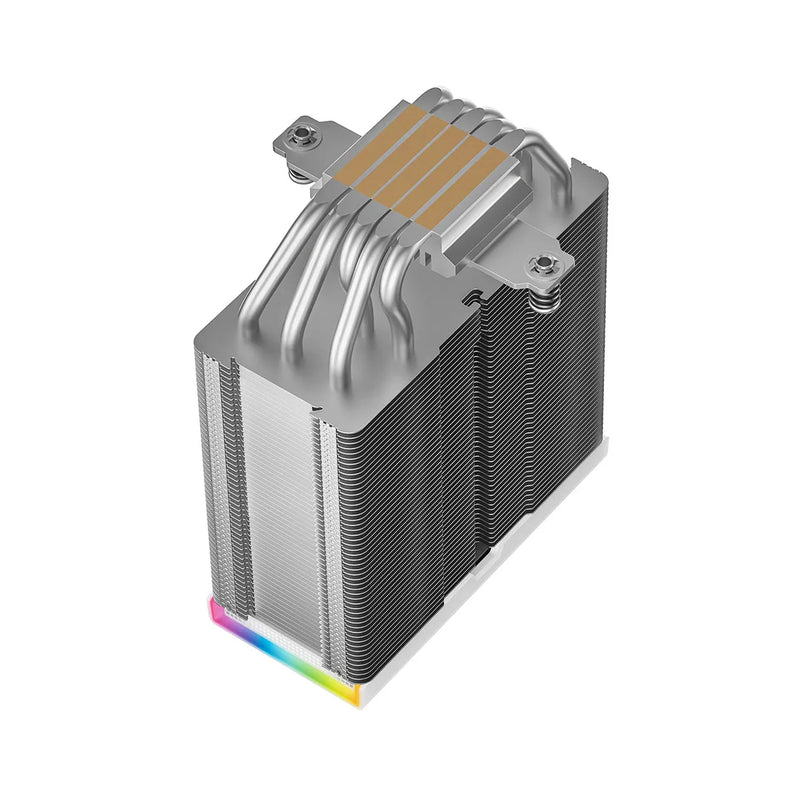 DeepCool AK500S Digital SE WH CPU Cooler with a Status Display (White) 