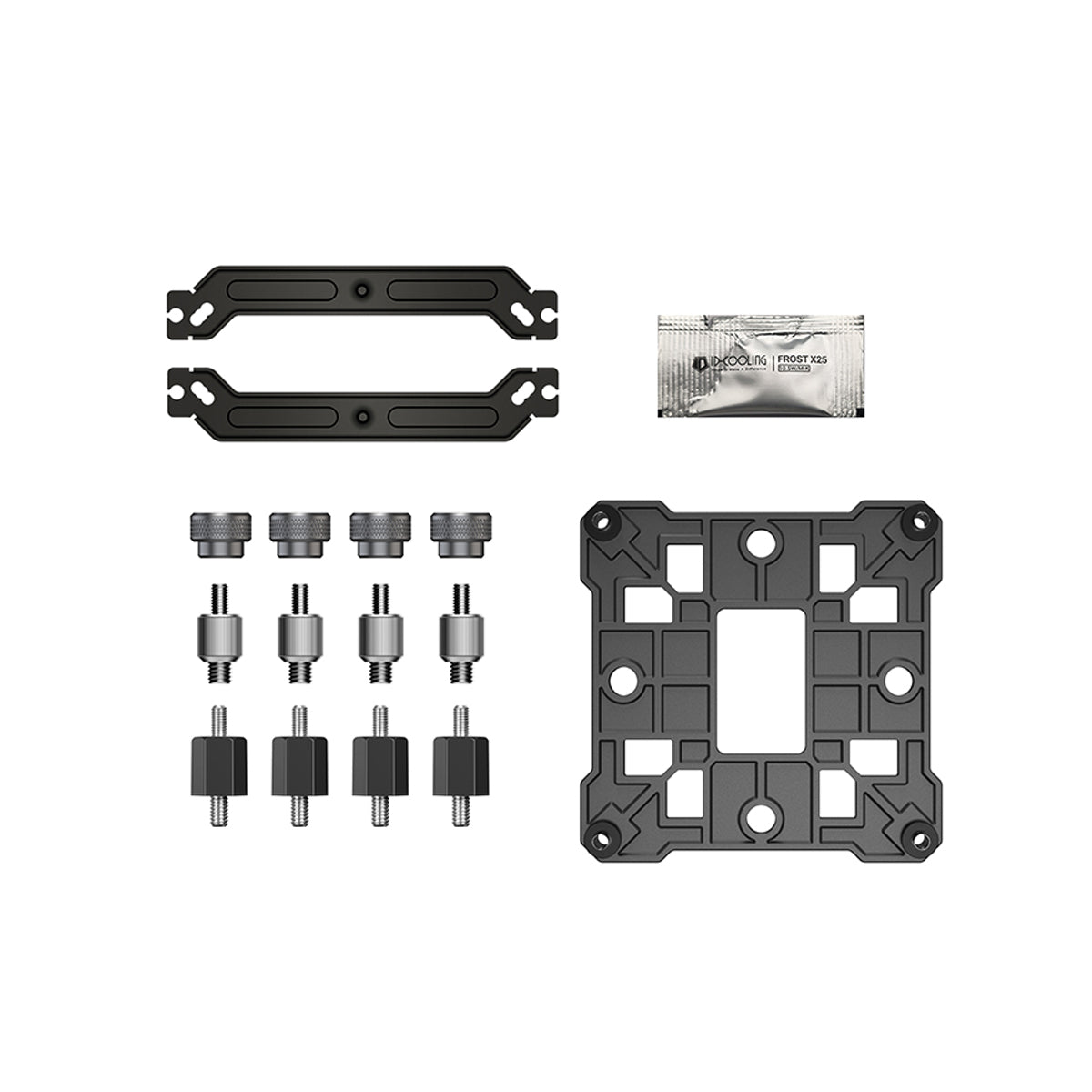 ID-Cooling SE-214-XT V2 CPU Cooler with 120mm PWM Fan (Black)