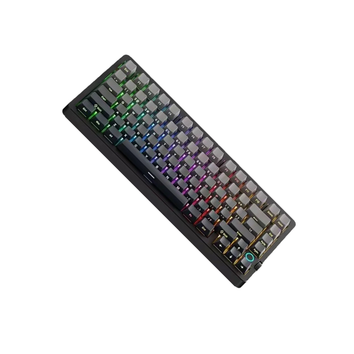 MCHOSE G75 V2 RGB Tri-Mode Hot-Swappable Mechanical Keyboard (Shadow Gradient) (Quick Gold Switch V3)