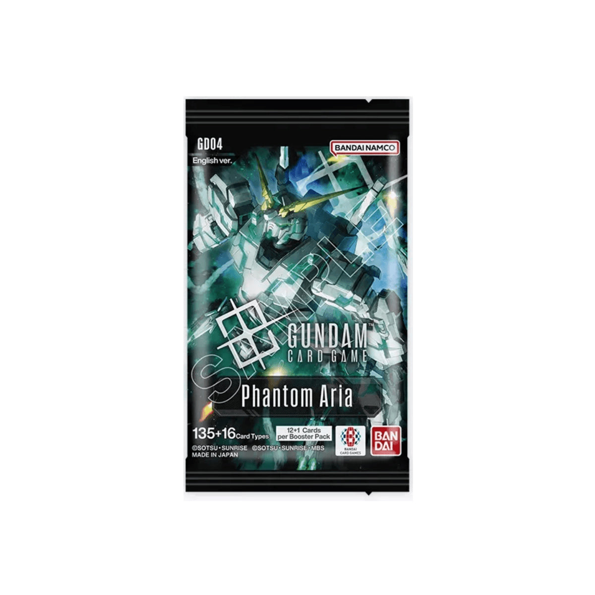 Gundam Card Game Phantom Aria Booster Pack (GD04) (English Ver.)