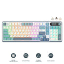 Royal Kludge RK-S98 Tri-Mode RGB 98 Keys Hot Swappable Mechanical Keyboard Light Cloud (Brown Switch, Chartreuse Switch, Beige Switch)