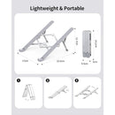SODI ST03 Bi-Fold Portable Adjustable Stand for Laptop, Tablet, & Phon