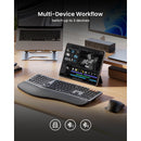 ProtoArc EKM01 Plus Dual Mode Full Size Ergonomic Keyboard Mouse Combo