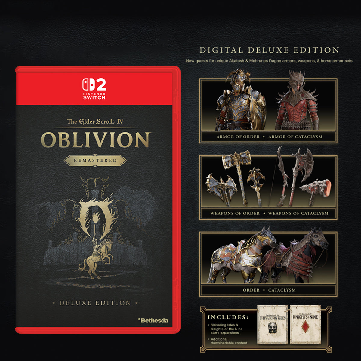 The Elder Scrolls IV Oblivion Remastered Deluxe Ed