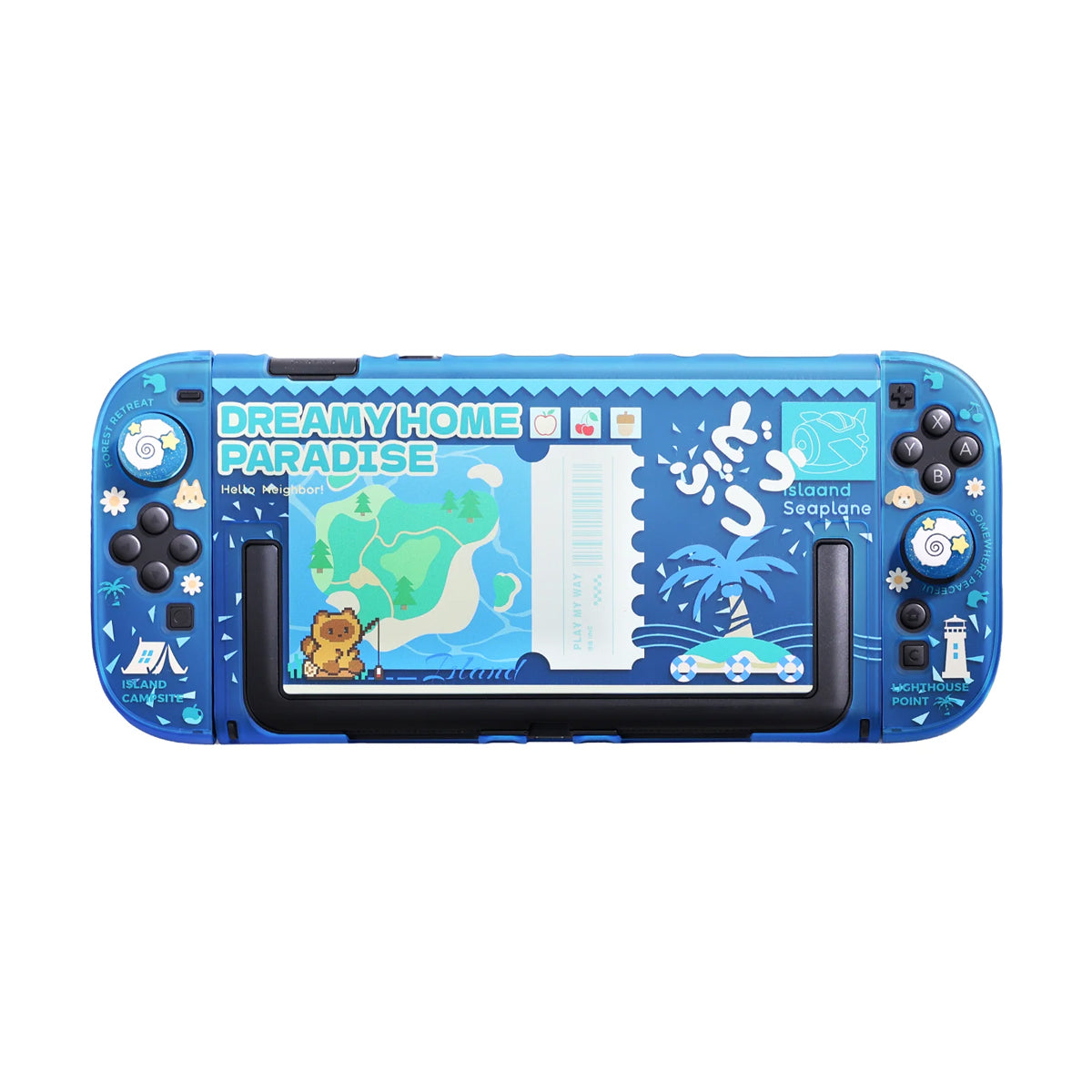 IINE Protective Case Set for Nintendo Switch 2 (Dreamy Home Paradise)