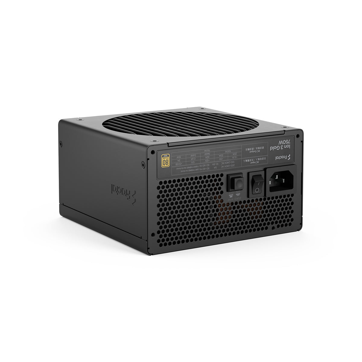 Fractal Design Ion 3 Gold 750W Fully Modular Power Supply (Black)