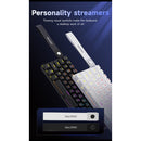 Nacodex x Ajazz NK61 Mixed Light 61 Keys Wired Hot-Swappable Mechanical Keyboard (Pearly White) (Red Switch)