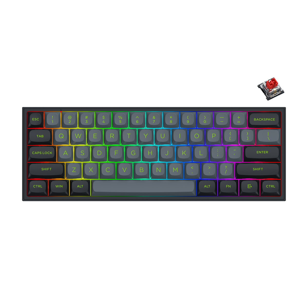 Redragon Fizz RGB Wired Mechanical Gaming Keyboard