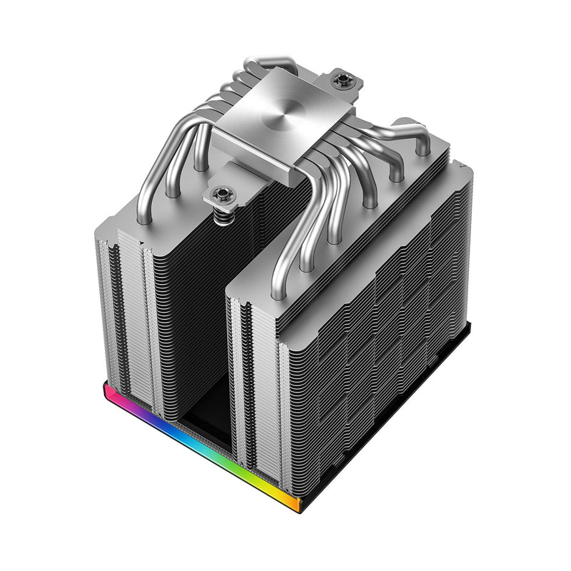 DeepCool AK620 Digital SE Performance CPU Cooler with a Status Display (Black, White)