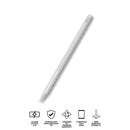 Baseus Smooth Writing PS3 Air Bluetooth Stylus Pen for iPad Pencil Universal Wired Charging for iPad/ Tablet Touch Writing Pen (Moon White) (B0001201)