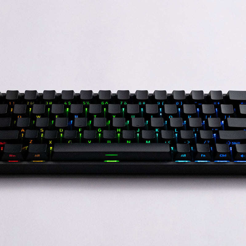 MonsGeek FUN68 HE Black Tri-Mode RGB Mechanical Keyboard (Glare Magnetic Switch)