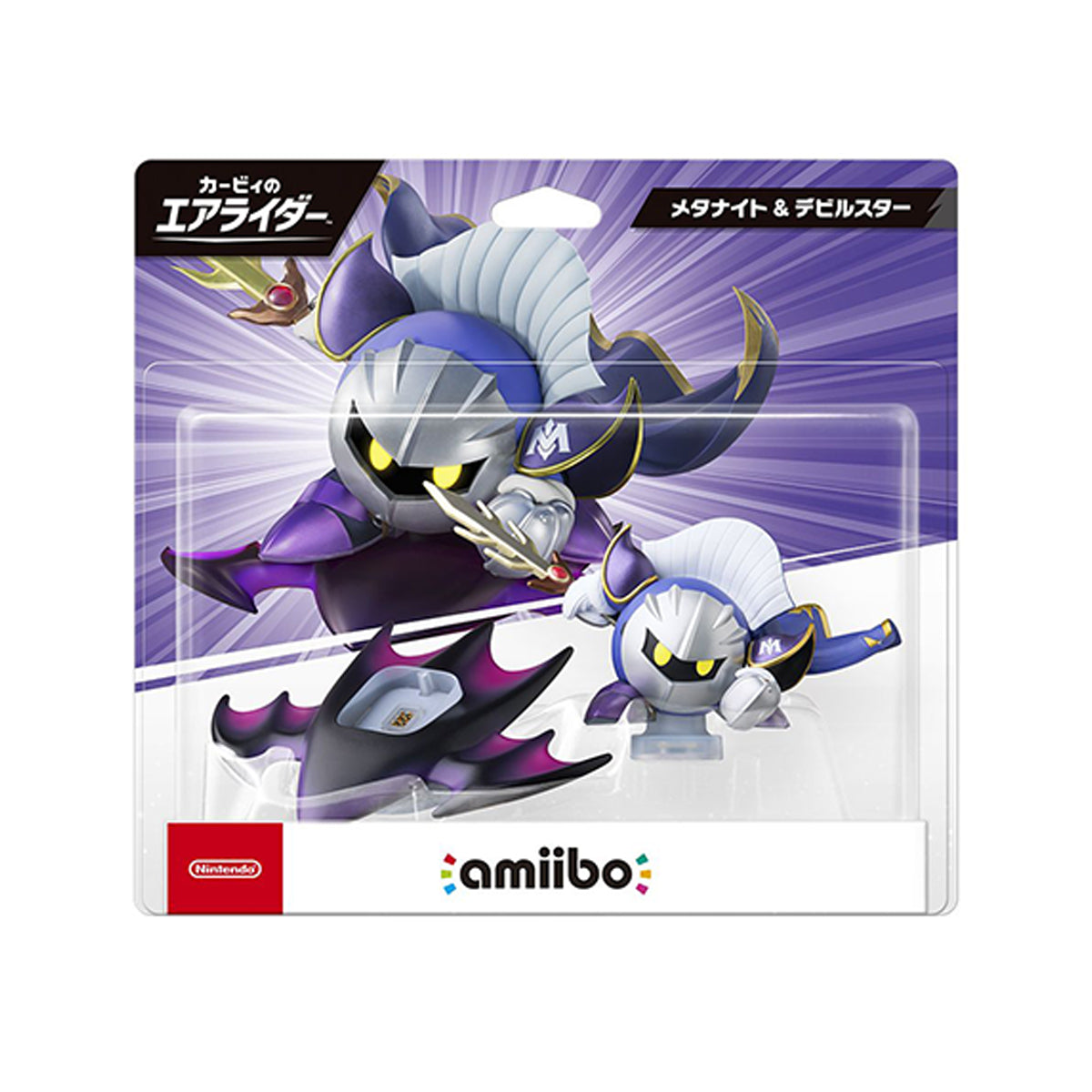 Nintendo Amiibo Kirby Air Riders Meta Knight & Devil Star (JPN)