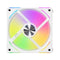 Lian Li Uni Fan AL120 V2 RGB 120mm Revolutionized Daisy-Chain ARGB Triple Fan (White) (UF-AL120V2-3W)
