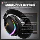 Onikuma GT805 4-Mode RGB Gaming Headset (Black)
