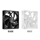 Ocypus Delta F12 120mm PWM Performance Fan (Black, White)