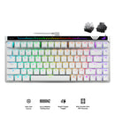 ASUS M705 ROG Falchion Ace 75HE 75% Wired Analog Gaming Keyboard (ROG HFX V2 Magnetic Switch, ROG HFX V2X Magnetic Switch) (White)