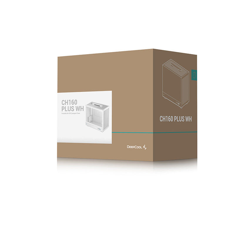 Deepcool CH160 PLUS MESH Mini-ITX Portable High Flow Pc Case