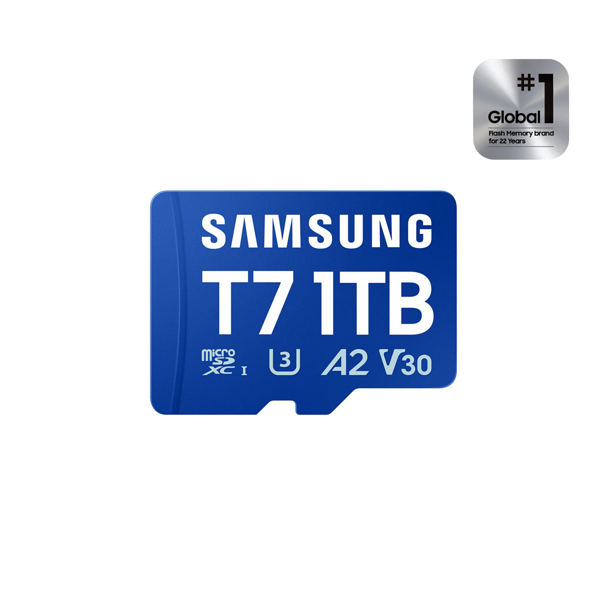 Samsung T7 UHS-I C10 U3 V30 A2 170MB/s Read microSDXC