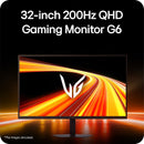 LG UltraGear G6 32G620B-B 32" QHD (2560x1440) 200Hz IPS Gaming Monitor