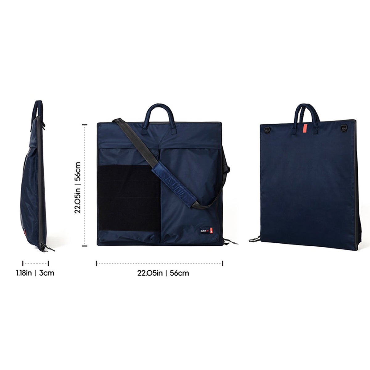 Pulsar eS Mouse Pad eSports Gear Carrying Bag (eS Blue, Black)