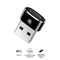 Baseus Mini Type-C Female to USB Male Adapter Converter (Black) (CAAOTG-01)