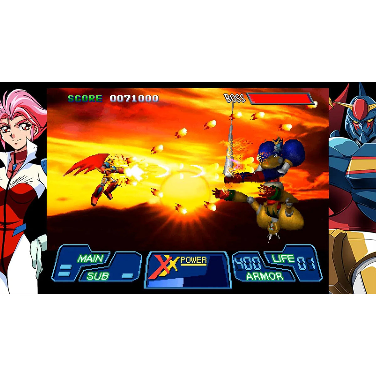 70s Style Robot Anime Geppy-X 