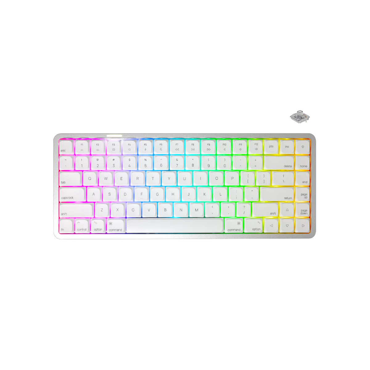 Akko Air 01 LowProfile MultiMode RGB Hot-Swappable Mechanical Keyboard