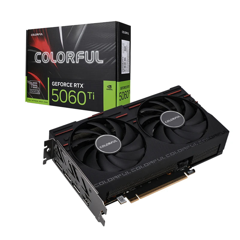 ColorFul GeForce RTX 5060 Ti Gaming Duo 16GB-V GDDR7 Graphics Card