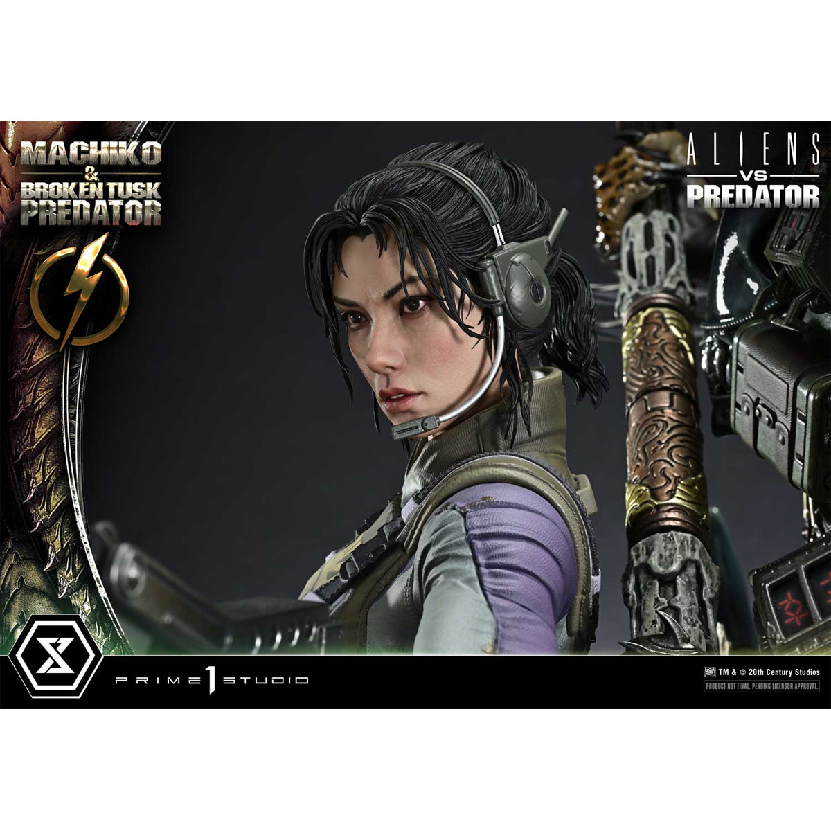 Ultimate Premium Masterline Aliens vs. Predator Machiko & Broken Tusk