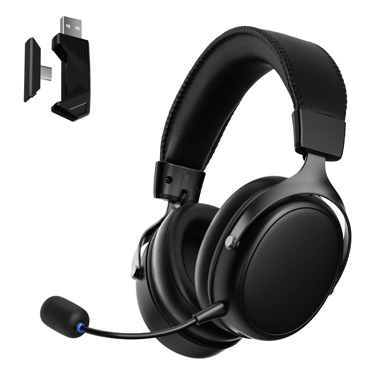 Akko Verge S9 Ultra Gaming Headset (Black, White, Black & Red)