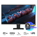 Gigabyte GS25F2 25" FHD (1920x1080) 200Hz 1ms GTG SS IPS Gaming Monitor