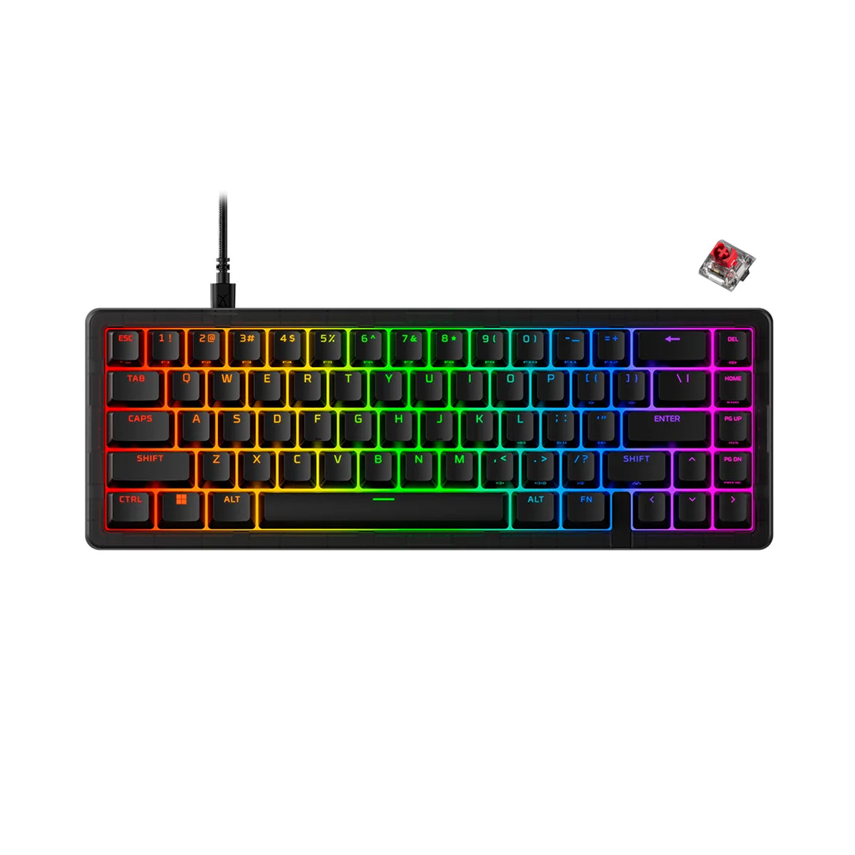 HyperX Origins 2 65 RGB Hot-Swappable Wired Mechanical Gaming Keyboard