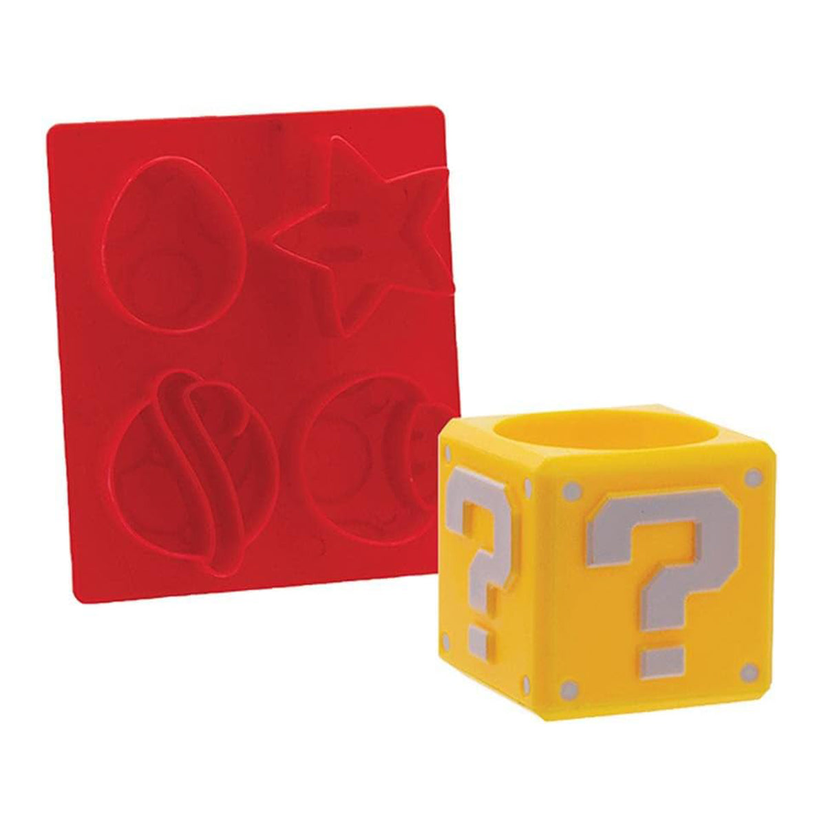 Paladone Super Mario Question Block Egg Cup & Toast Cutter (PP8378NN)