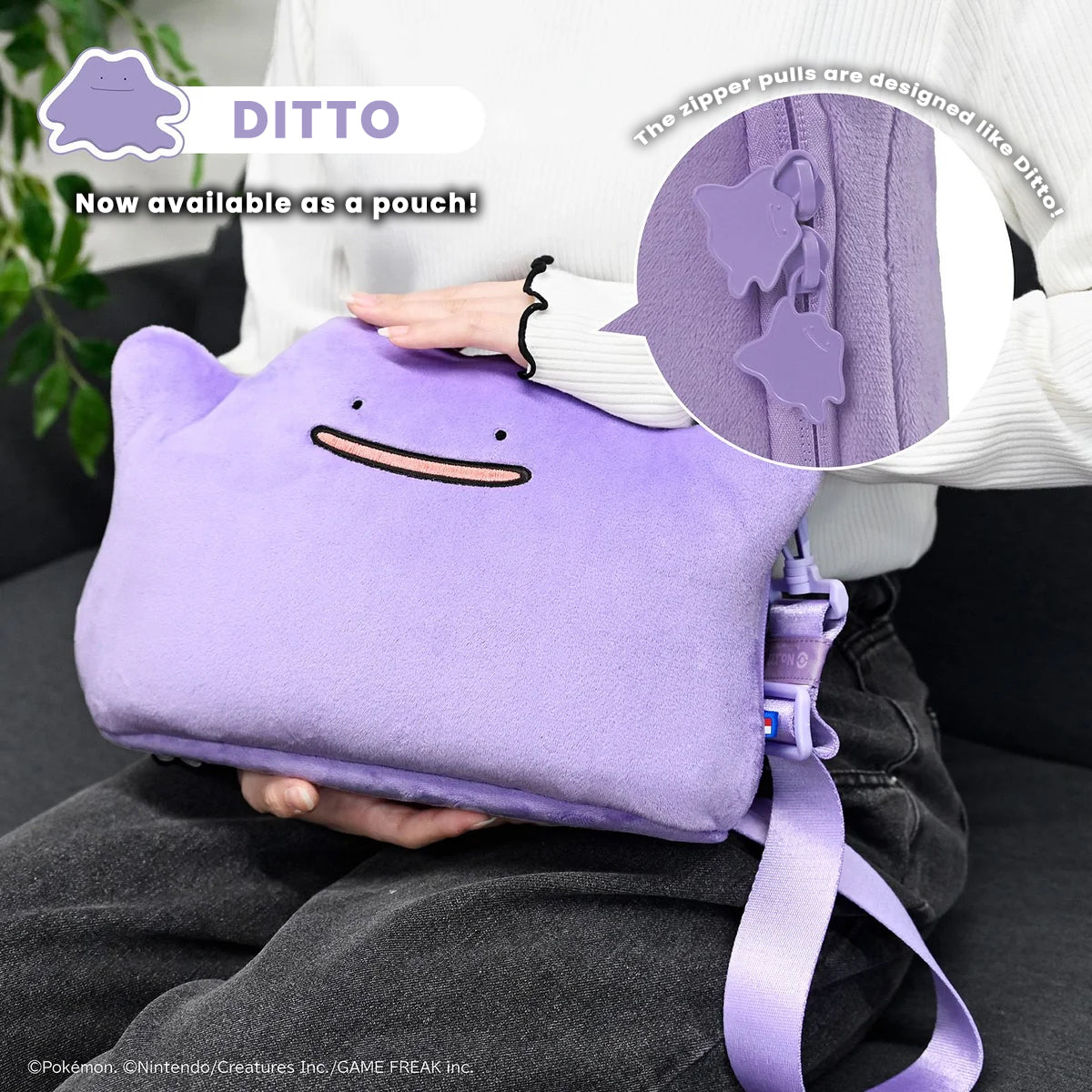 Hori Plush Pouch for Nintendo Switch 2 (Ditto) (NSX-185A)