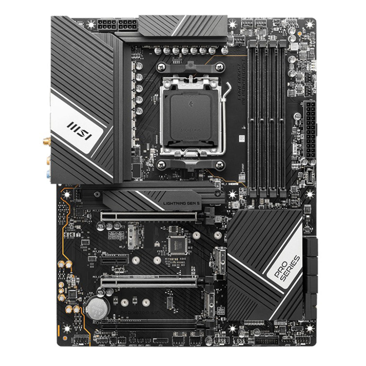 MSI Pro X670-P Wifi DDR5 AM5 ATX Motherboard
