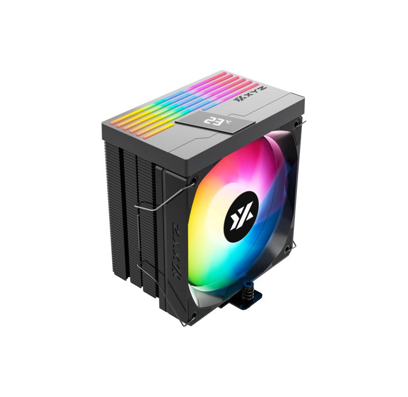 XYZ Thermax 4 Pulsar ARGB Performance Air Cooler (Black, White)
