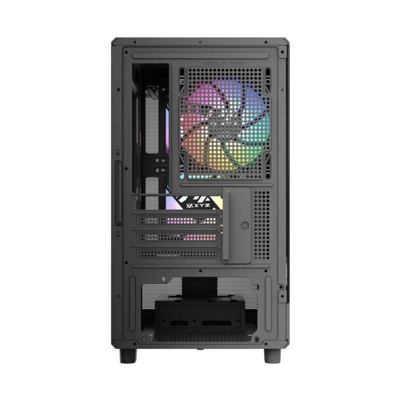 XYZ Atom M-ATX PC Case with 3 Pre-Installed 120mm Pulsar ARGB Fans