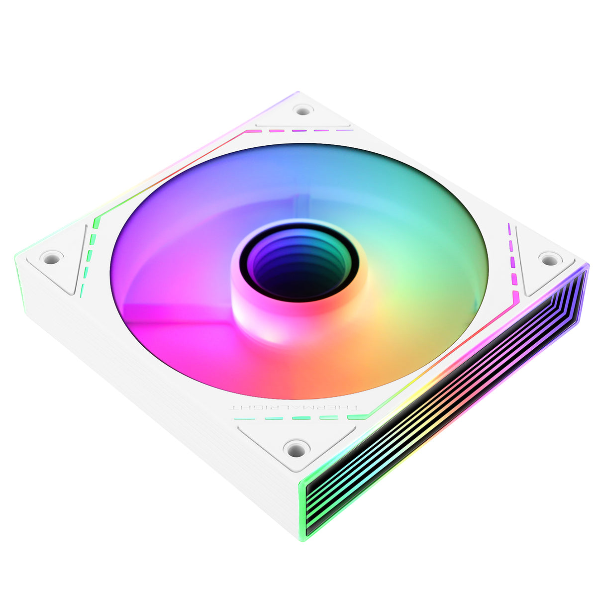 Thermalright TL-M12W-S 120mm PWM ARGB Silent-Balance PC Case Fan (White)