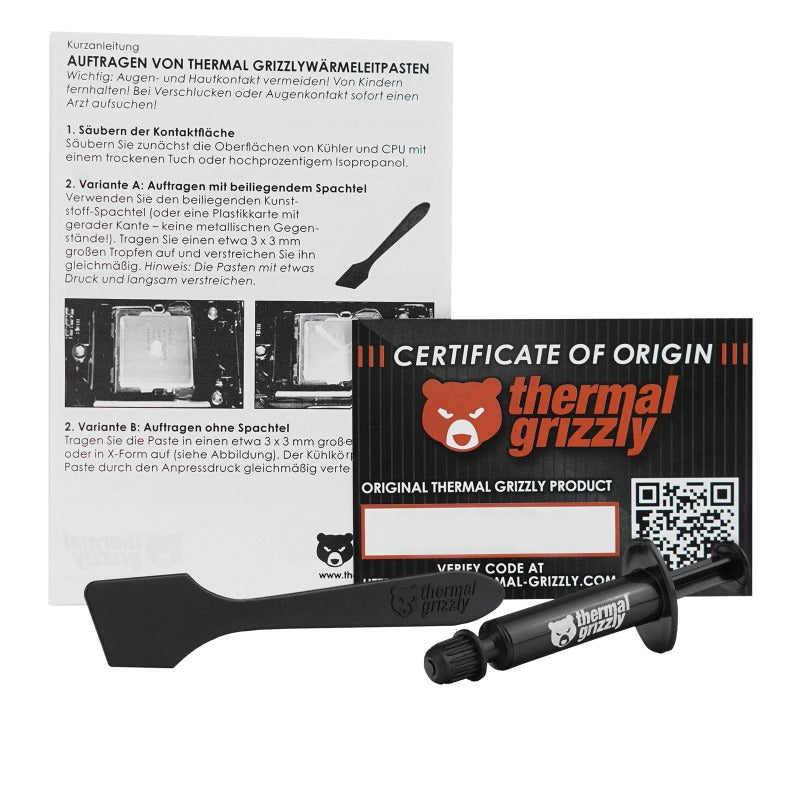 Thermal Grizzly Hydronaut High Performance Thermal Grease 1g (TG-H-001-RS)