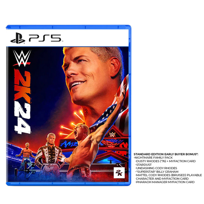 PS5 WWE 2K24 (Asian)