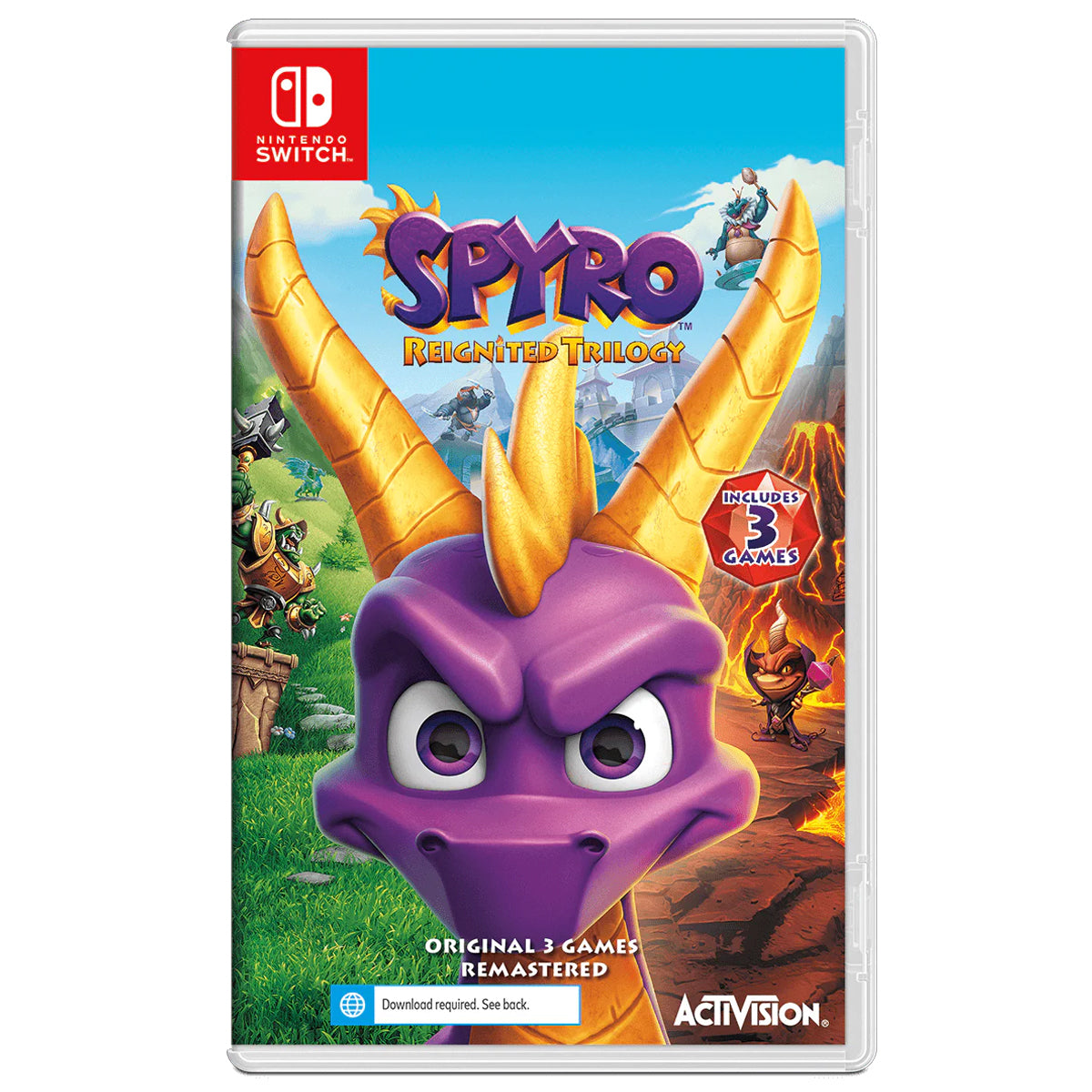 Nintendo Switch Spyro Reignited Trilogy (Asian)