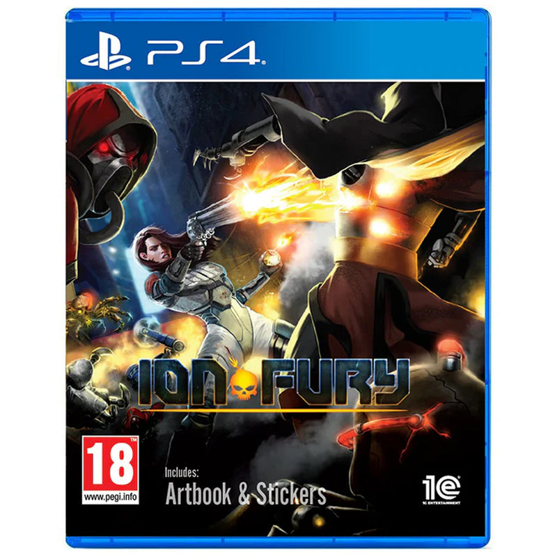 PS4 Ion Fury (Includes Artbook & Stickers) Reg.2