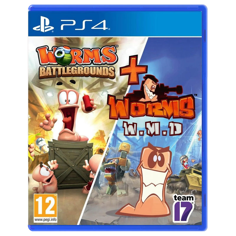 PS4 Worms Battlegrounds + Worms W.M.D Reg.2